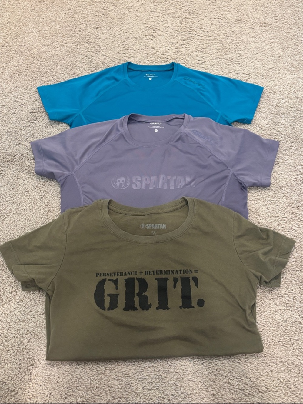 Spartan Tee Trio